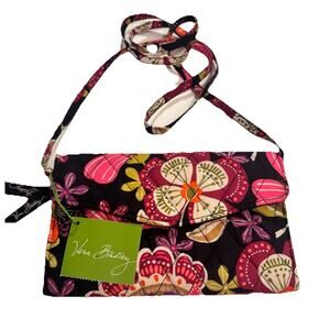 NWT Vera Bradley “Strap Wallet” Shoulder Crossbody Bag Pirouette Pink New w Tag